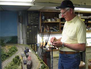  Bob Judge switching Keyser Valley Yard.